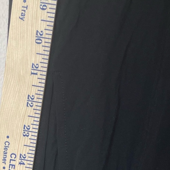 Z Supply Black Airy Short Sleeve Slit Side Jersey Tunic Top or Dress Size Large - Picture 9 of 12